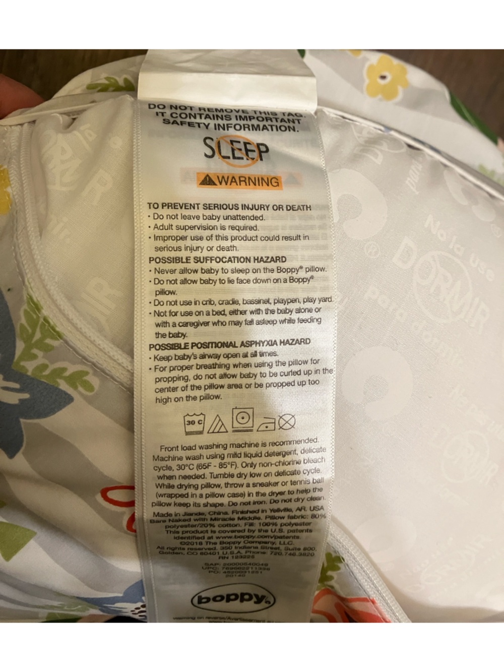 Hoppy Nursing and Baby Lounging Pillow - Picture 6 of 6